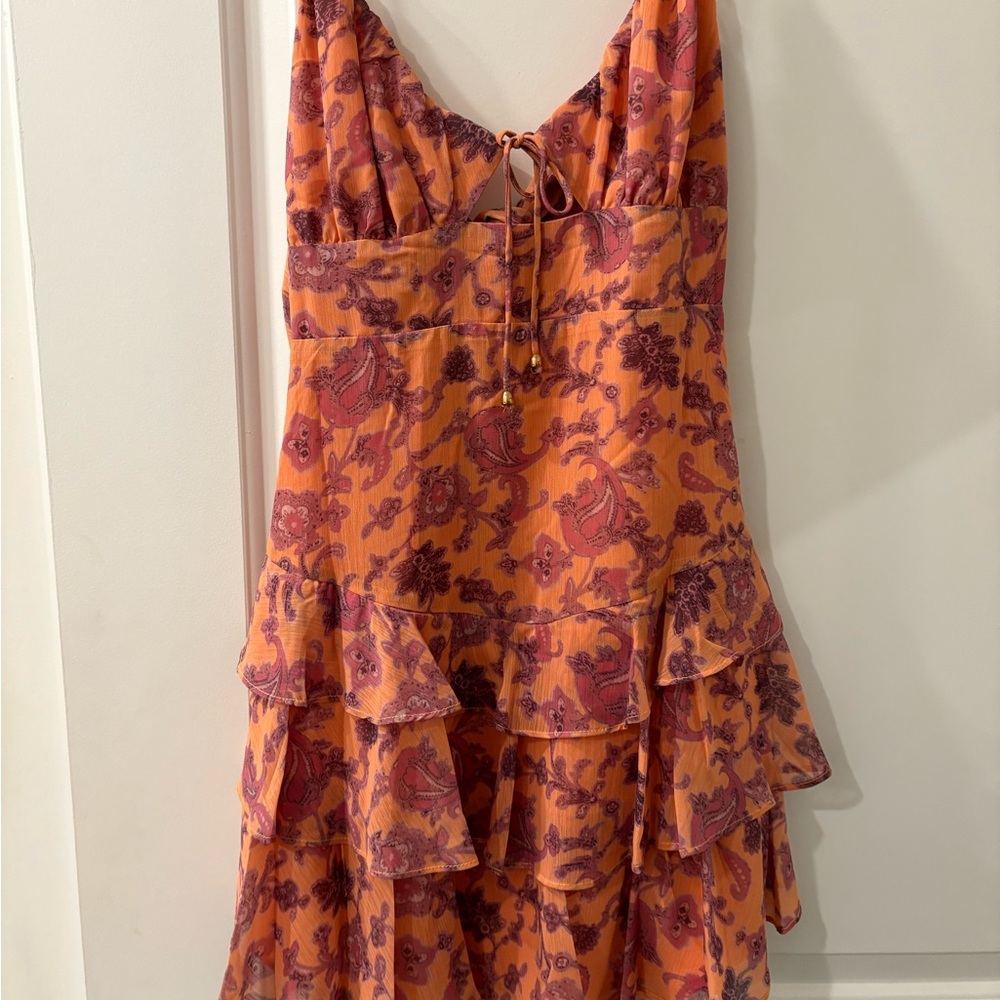 Floral Ruffle Dress